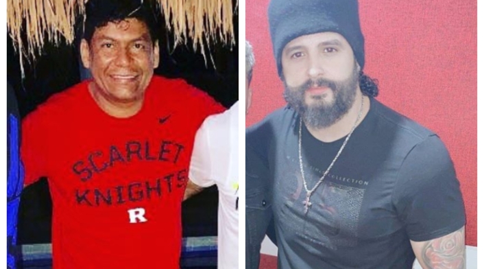 Alex Manga y Nelson Velásquez