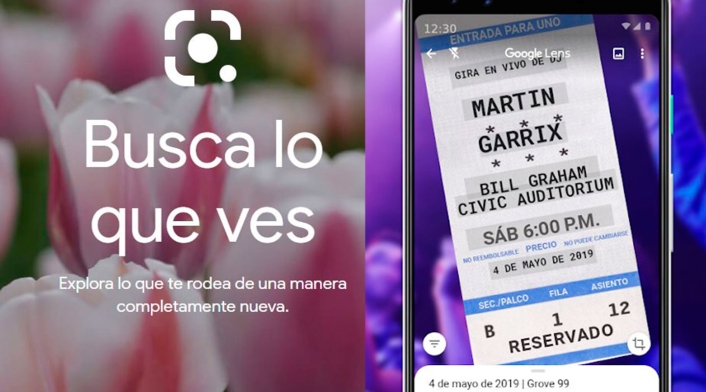 Google Lens es una app permite escanear texto y otros objetos