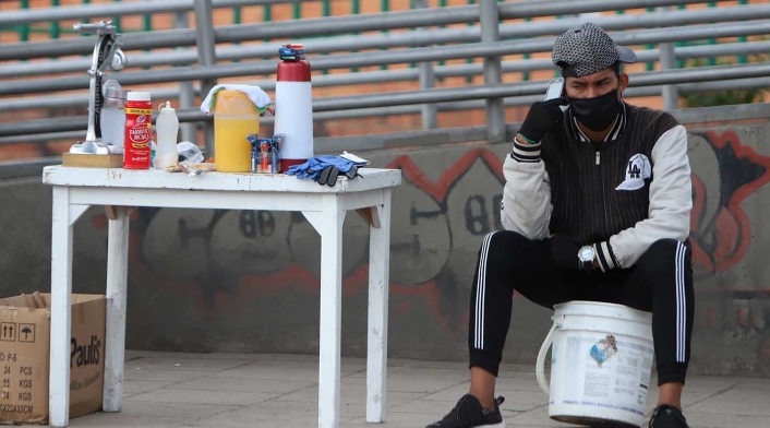 Vendedores ambulantes - Cuarentena en Colombia