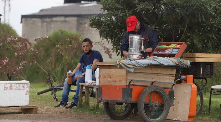 Vendedores ambulantes - Cuarentena en Colombia