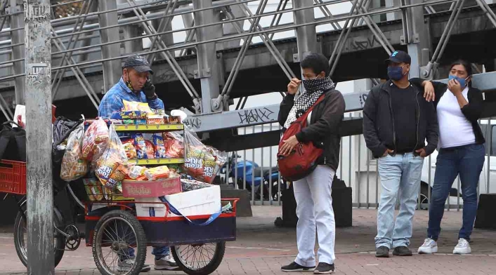 Vendedores ambulantes - Cuarentena en Colombia