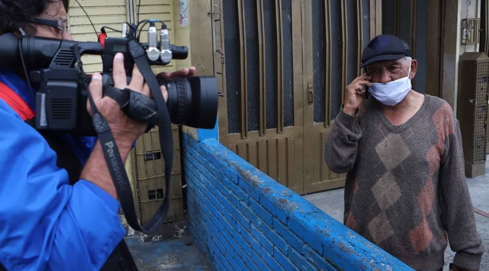 Don Néstor, adulto mayor golpeado por policías por venta ambulante
