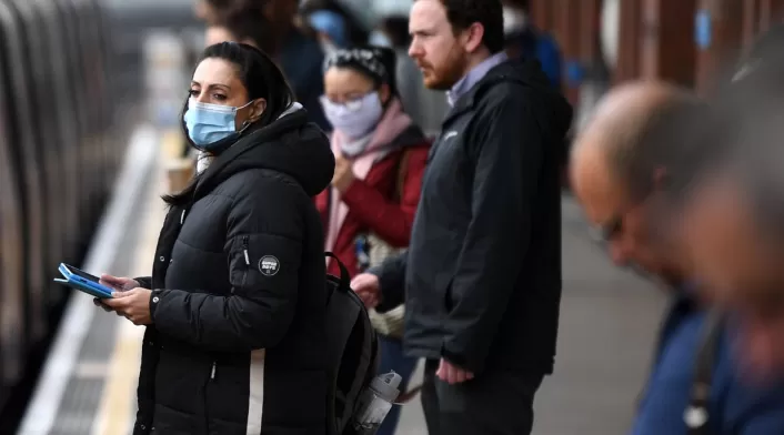 Coronavirus en Londres / metro de Londres