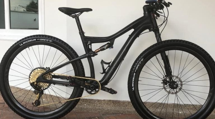 Bicicleta de Jorge Celedón