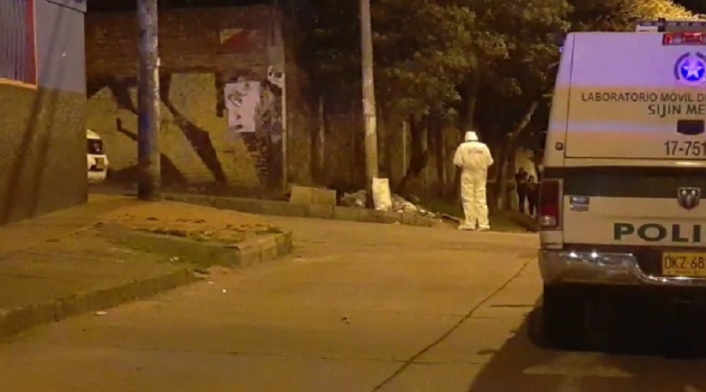 Policía hace levantameinto