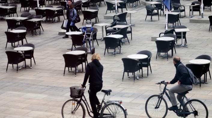 Coronavirus en Alemania / Distanciamiento en restaurantes