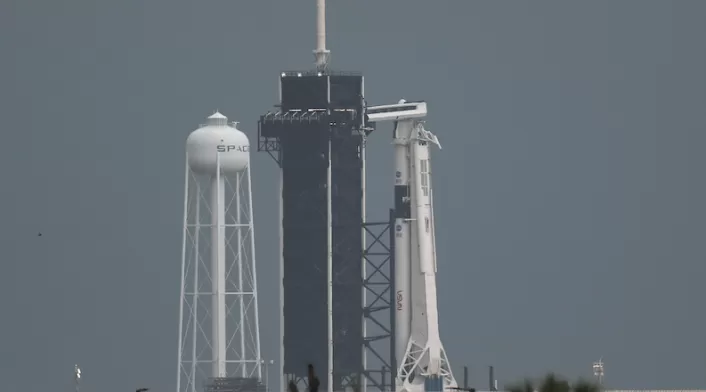 Cohete de SpaceX en la NASA