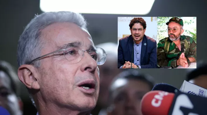 Álvaro Uribe acusa a Iván Cepeda de Farcpolítica por computadores de Raúl Reyes Álvaro Uribe acusa a Iván Cepeda de Farcpolítica por computadores de Raúl Reyes