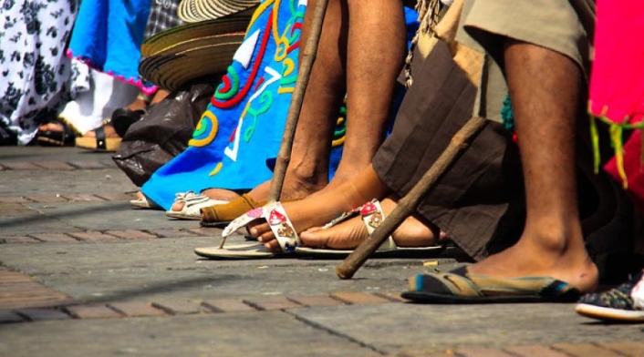 Imagen referencial de indígenas de la comunidad Wayuú.