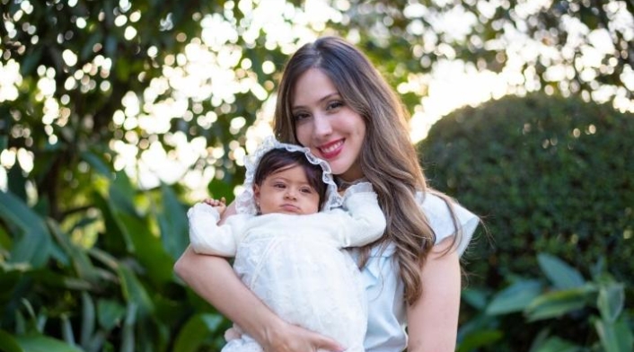 Diana Osorio y su hija Aleia.