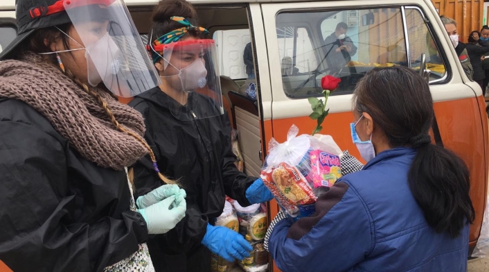 Entrega de ayudas Marce la Recicladora