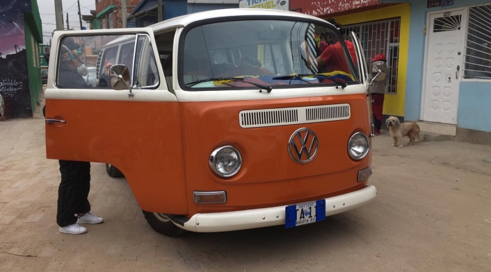 La Papaya, carro de Marce la Recicladora