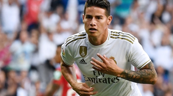 James Rodríguez en Real Madrid