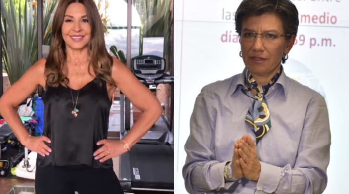 Amparo Grisales y Claudia Lopez
