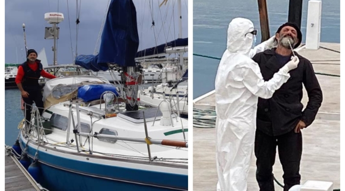 Marinero argentino que emprendió travesía por el Atlántico