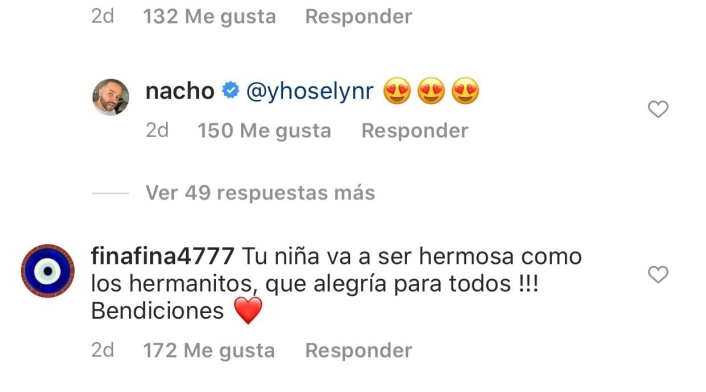 Captura del Instagram de Nacho
