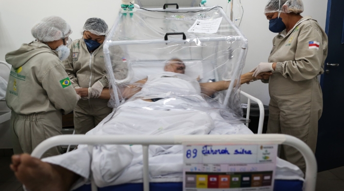 Coronavirus en Brasil / pacientes contagiados Coronavirus en Brasil / pacientes contagiados