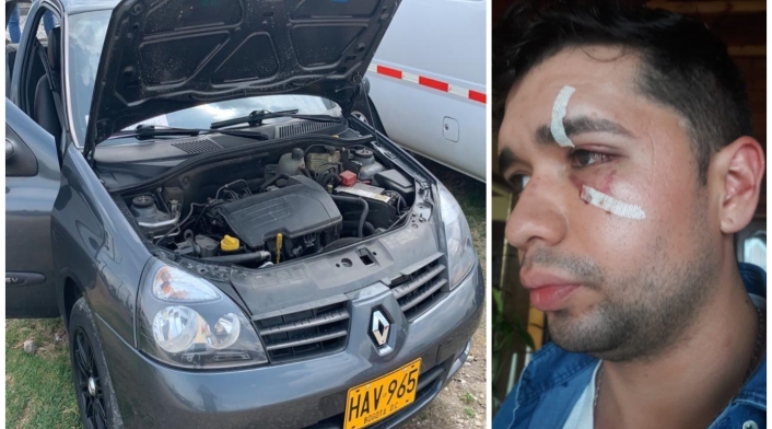 Supuesto robo a conductor que trabajaba con Beat