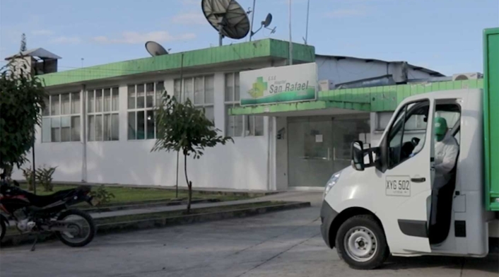 Entrega de ayudas de bioseguridad en Leticia
