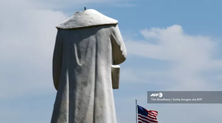 Estatua de Cristóbal Colón en Boston
