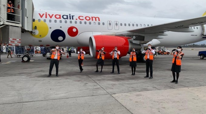 Aerolínea Viva Air.