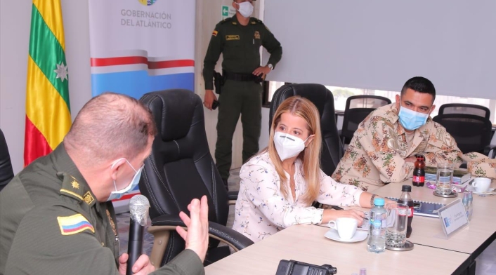 2 mil uniformados vigilan municipios del Atlántico.