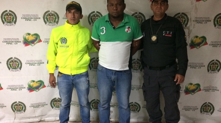 Víctor Meriño fue acusado del homicidio de Bernardo Cuero.