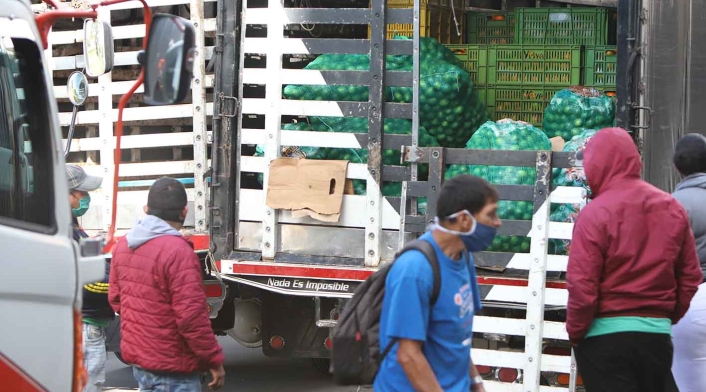 Corabastos aplica restricciones, entre ellas el ingreso de camiones