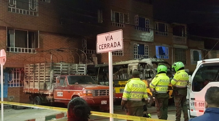 Incendio Bosa