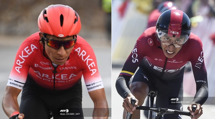 Nairo Quintana, Egan Bernal