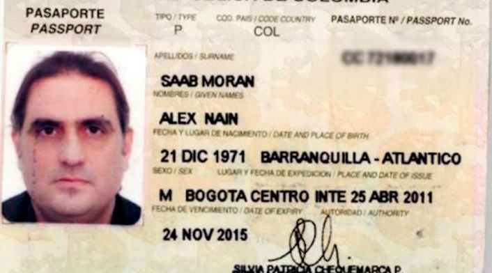 Pasaporte de Álex Saab
