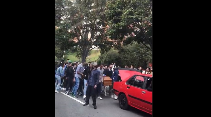 Polémica por velorio cerca a Usaquén