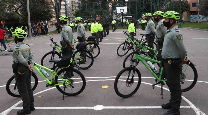 Cuadrantes de la Policía de Bogotá