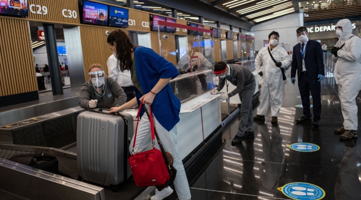 Aeropuertos en medio de la pandemia