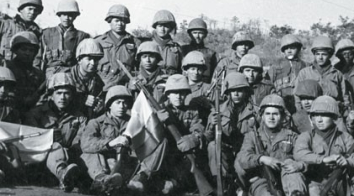 Veteranos de la guerra en Corea