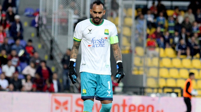 Christian Vargas, arquero de Atlético Bucaramanga Christian Vargas, arquero de Atlético Bucaramanga