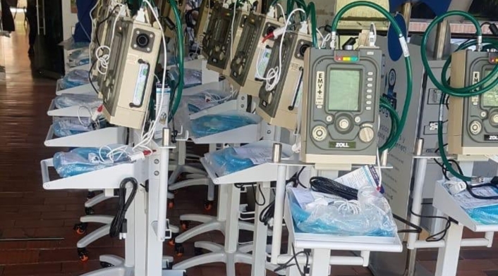 Ventiladores para UCI de Bogotá