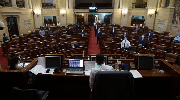 Cámara de Representantes virtual y semivirtual