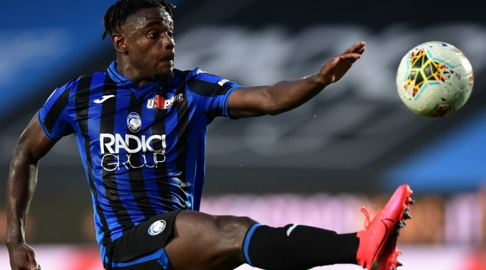 Duván Zapata, delantero colombiano de Atalanta