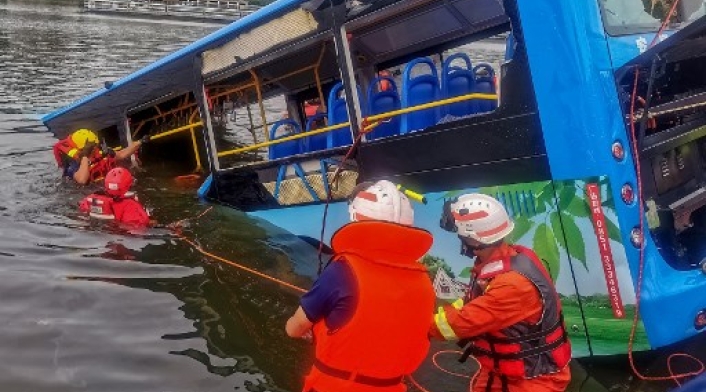 Accidente autobús en China