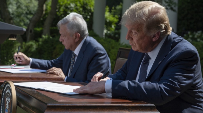 Andrés Manuel López Obrador, Donaldo Trump
