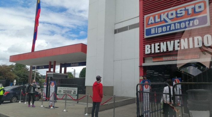 Día sin IVA: Colombianos no salieron y prefirieron las filas virtuales