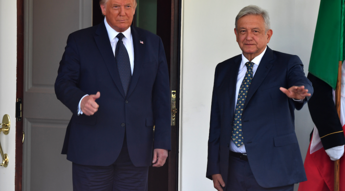 Donald Trump y AMLO