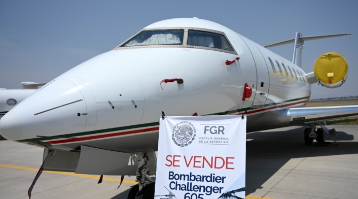 Avión presidencial de México en venta