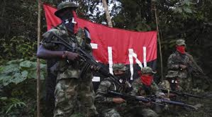 Bandera del Eln en el Catatumbo