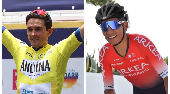 Óscar Sevilla y Nairo Quintana