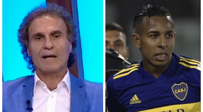 Óscar Ruggeri y Sebastián Villa