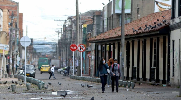 Cuarentena en Bogotá por localidades