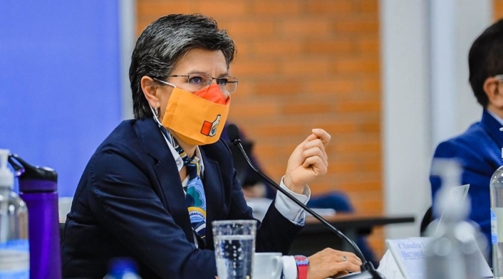 Claudia López, alcaldesa de Bogotá