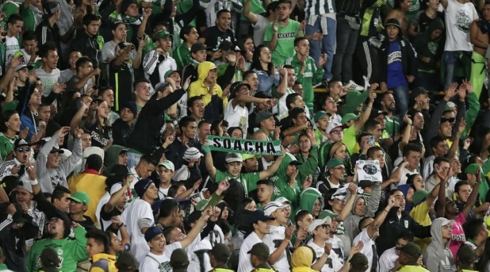Hinchas de Atlético Nacional